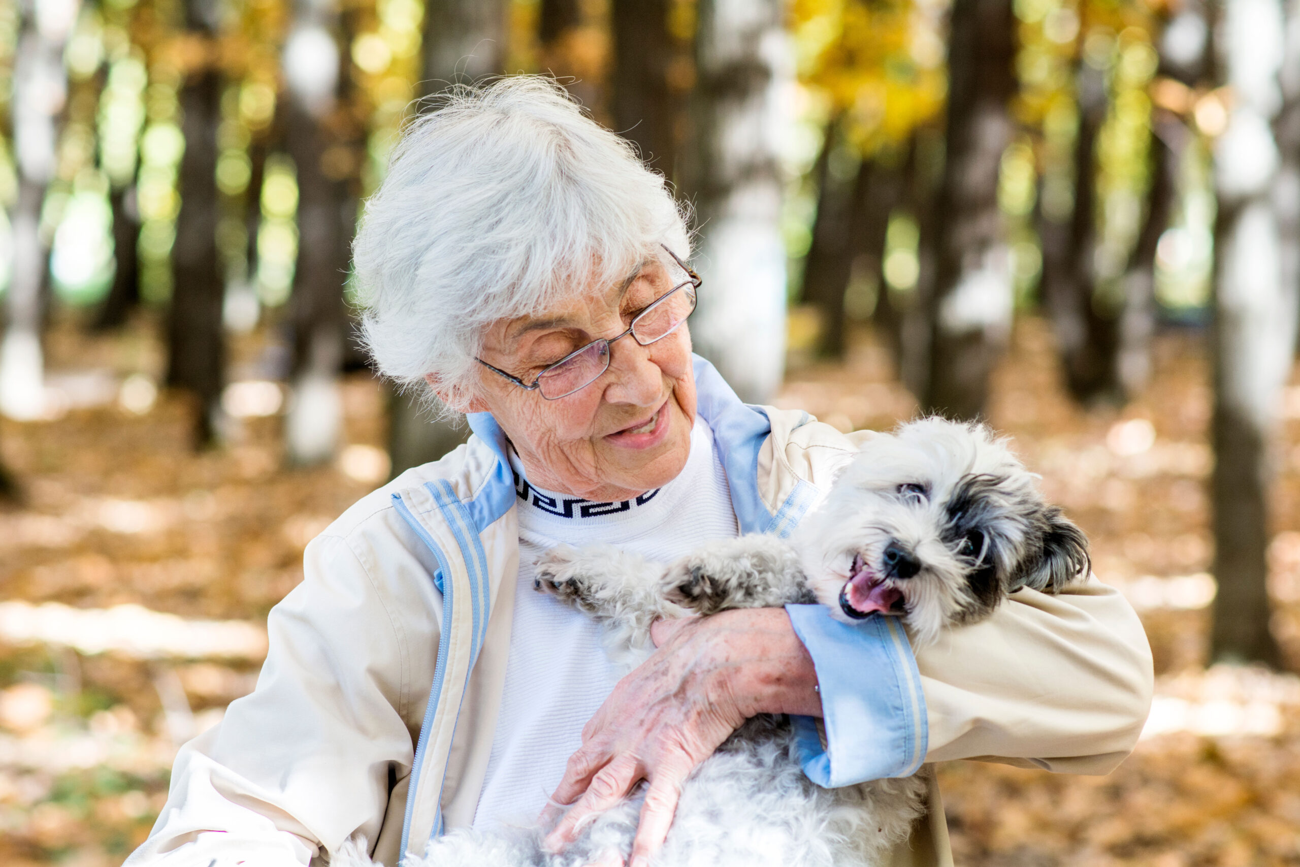 Los perros ayudan a las personas mayores en su función cognitiva e interacción social